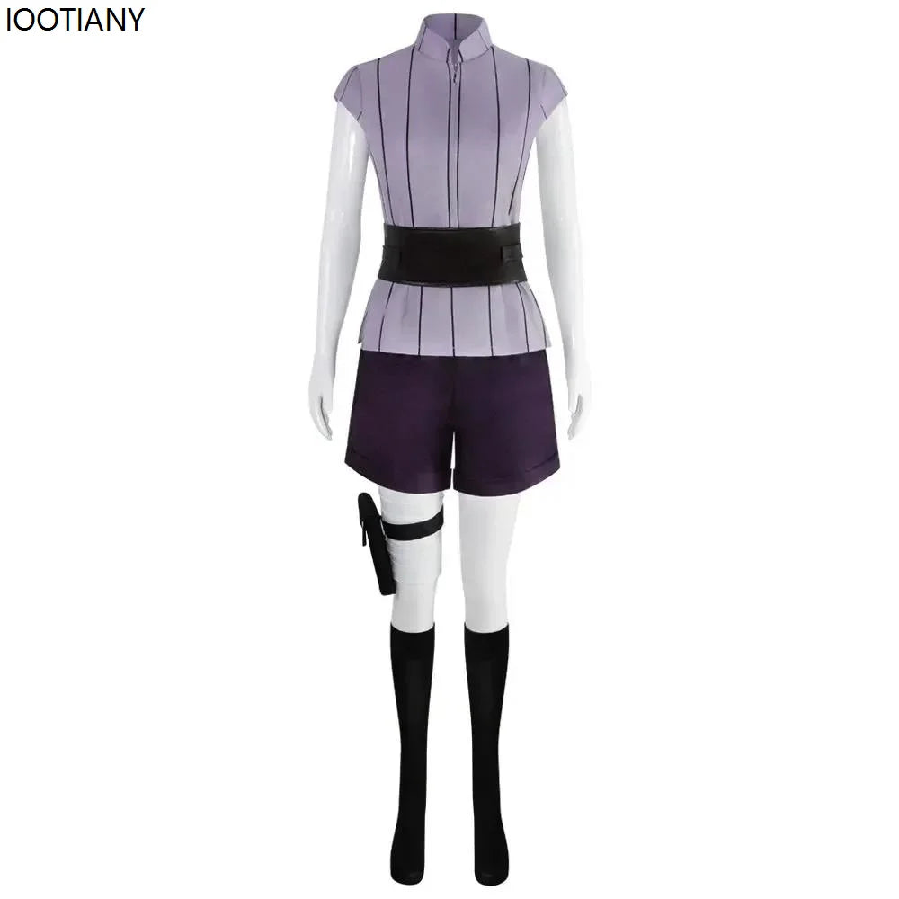 Adult Women Costume Women Halloween Carnival Clothes Cosplayer Purple Long Cute Set - product image 3