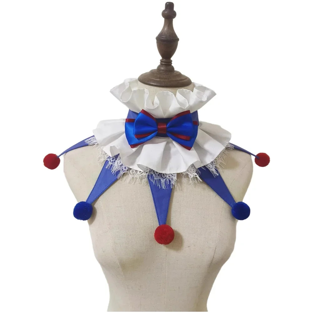 Original Designed Colorful Clown Collar Halloween Performance Characteristic Collar Fairy - View 14