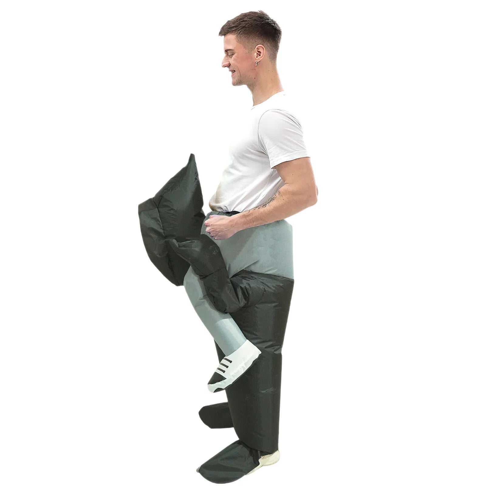 Halloween Ghost Inflatable Costume Scary Cosplay Outfit Ghost Back-Carry Pants Inflatable Cycling Carniva - product image 6