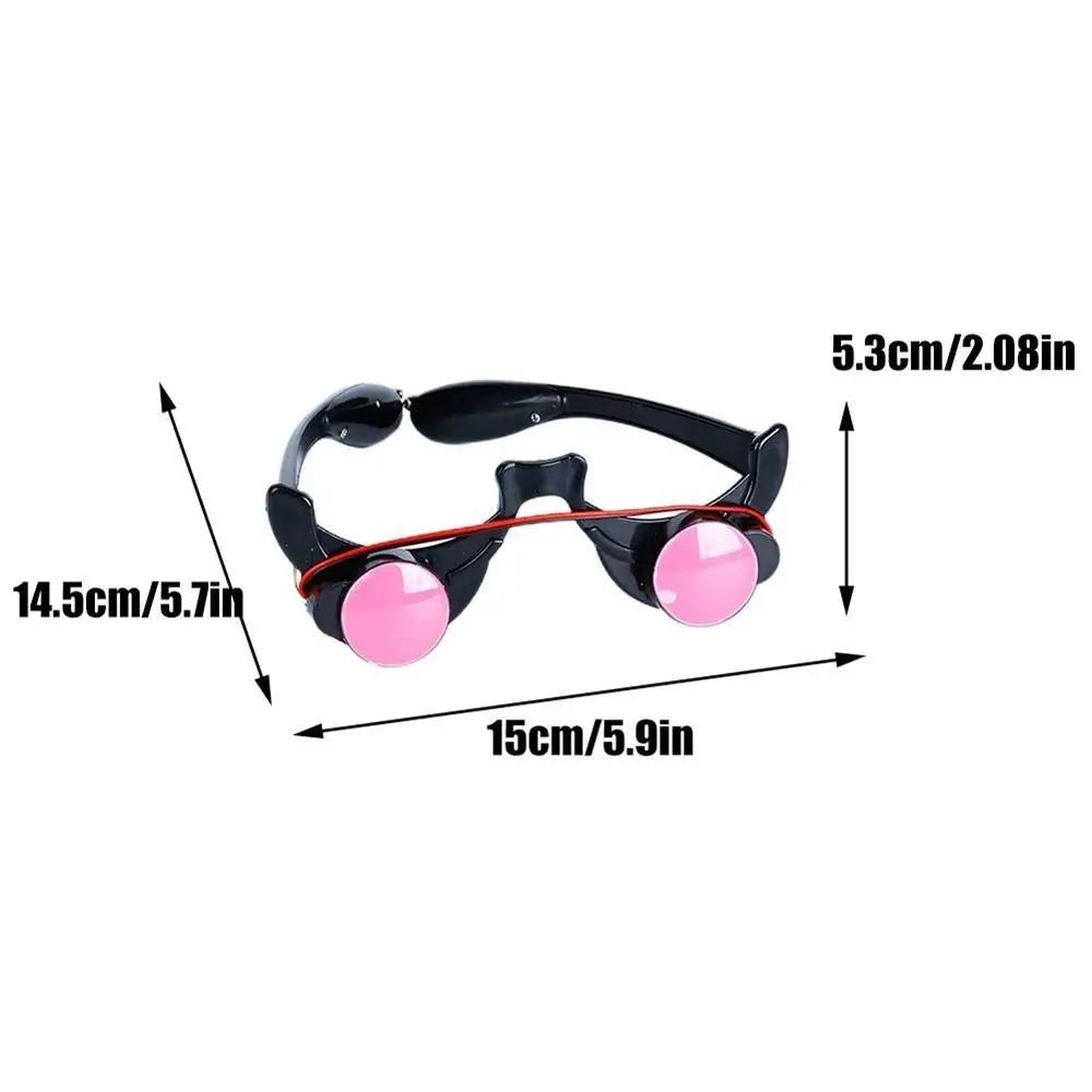 Horror Red Eye Glasses Props Funny Scary Horror Glasses Tricky Eyes
