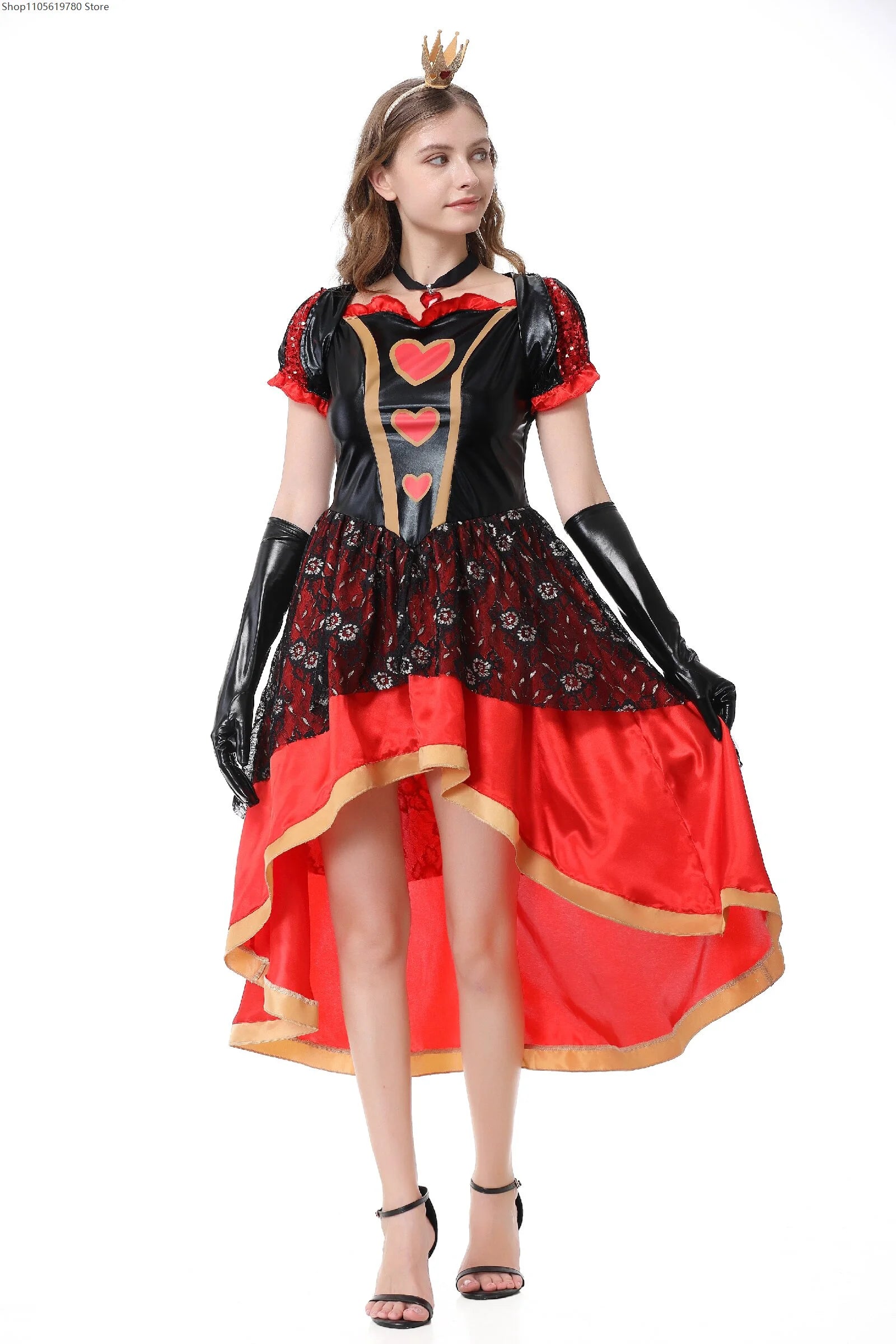 Women's Elegant Themed Ladies Stage Daily Matching Halloween Costume - suit / L