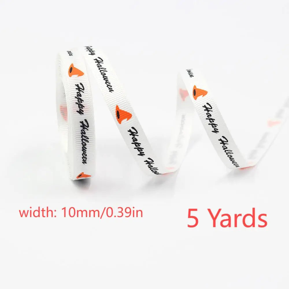 10mm Halloween Ribbon Halloween Party Scene Decoration Bow Headpiece DIY - product image 13