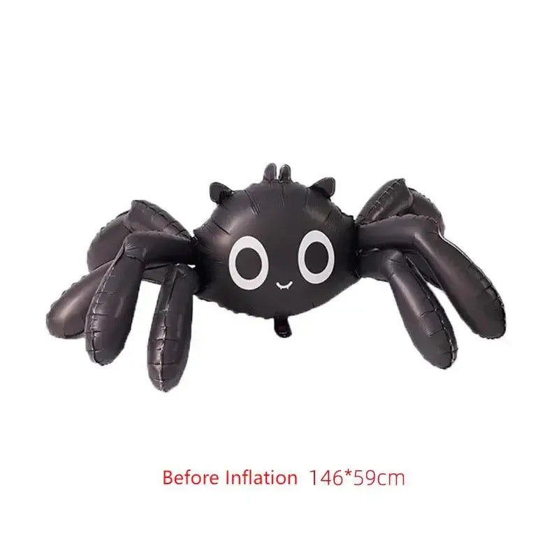 Halloween 3D Black Spider Balloon Ghost Festival Party Decorations Trick Toy Balloon Halloween Party Supplies - product image 5