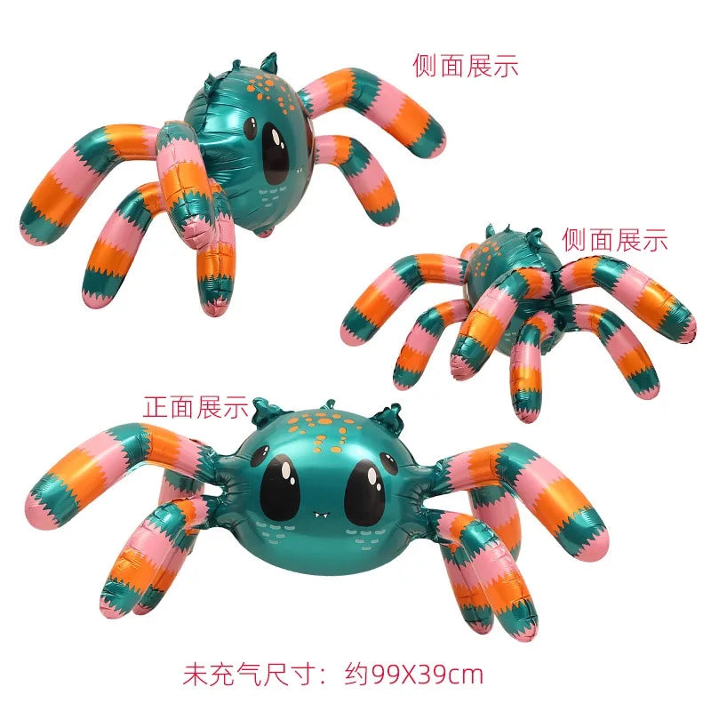 New Halloween Terror Spider Balloon Ghost Festival Party Shopping Mall Event Decoration Home Yard Halloween - product image 8