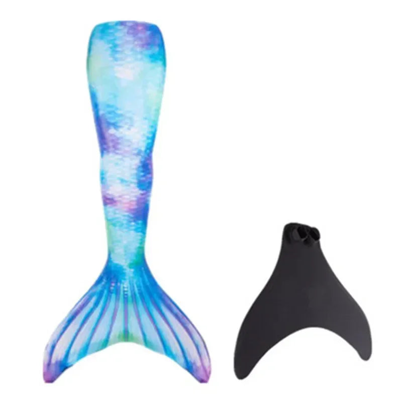 Kids Adult Swimming Mermaid tail Girl Mom Costume Mermaid Costume Children Gift