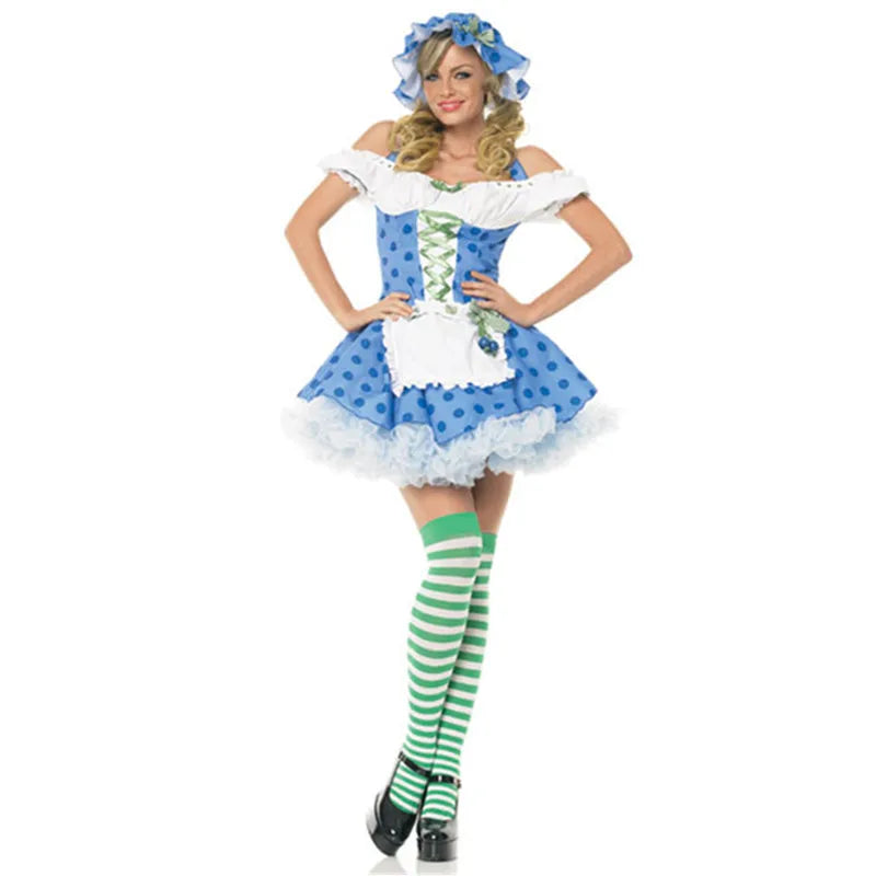 Girls' Kids' Sweet Cute Lolita Dress Women Bavarian Oktoberfest Costume German - product image 7