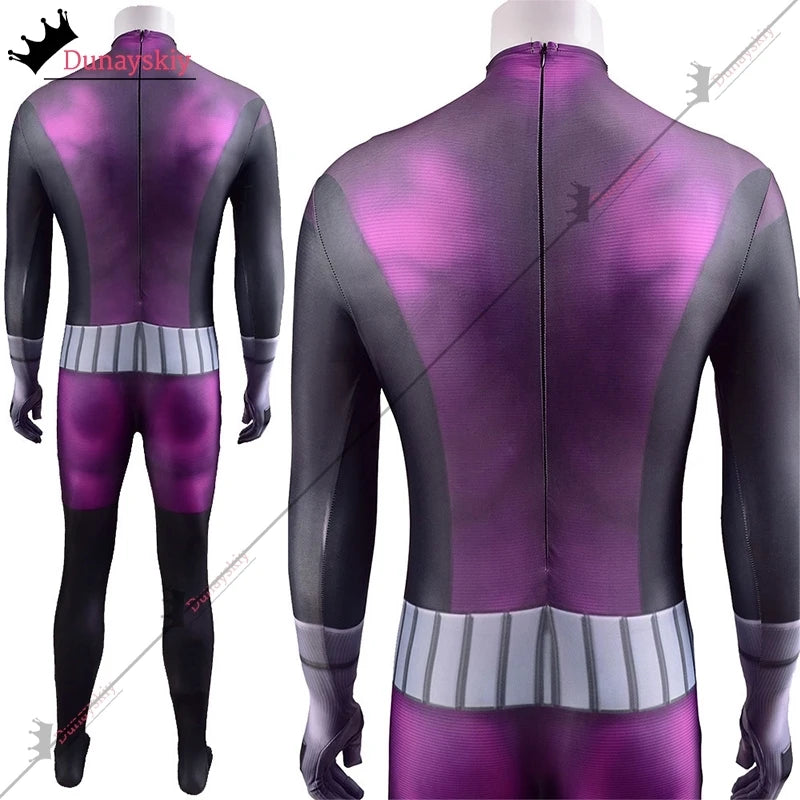 Adults/Kids Teen Titans Beast Comic Logan Boys' Cosplay Jumpsuit - view 4