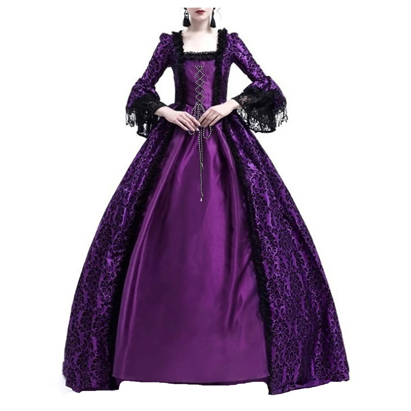 Women's for Medieval Vintage Gothic suit 할로윈 코스튬 para mujer Costume - alternate view 2