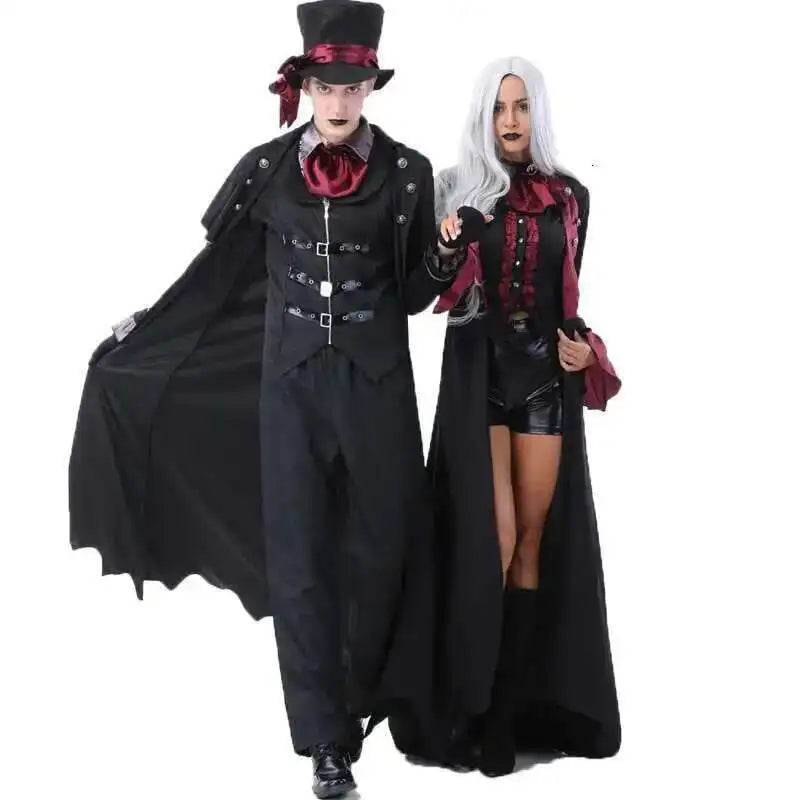Couples Vampire Movie Fantasy Vampire Costume - alternate view 2