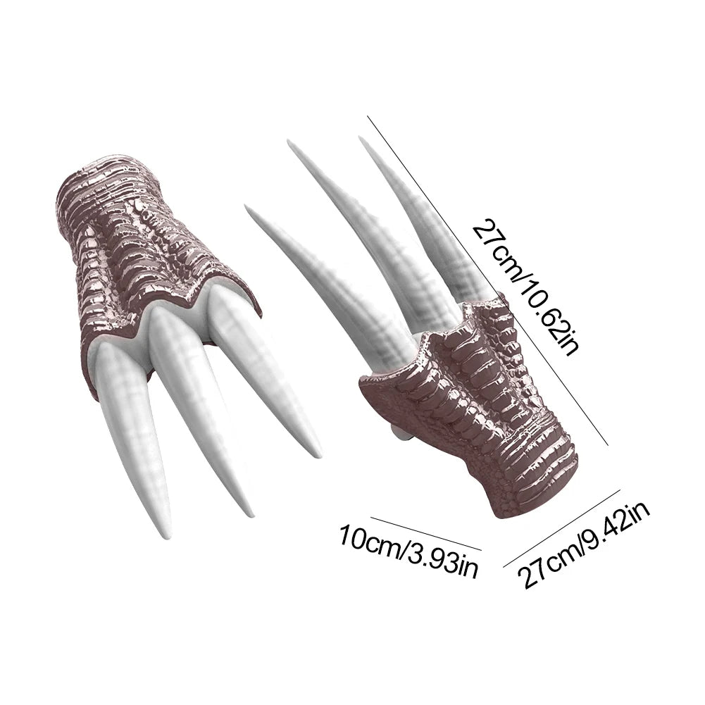 Halloween Moving Jaw Dino Mask with Dinosaur Scream 3D Dinosaur Claws Lifelike Dinosaur Mask Headwear for - product image 7