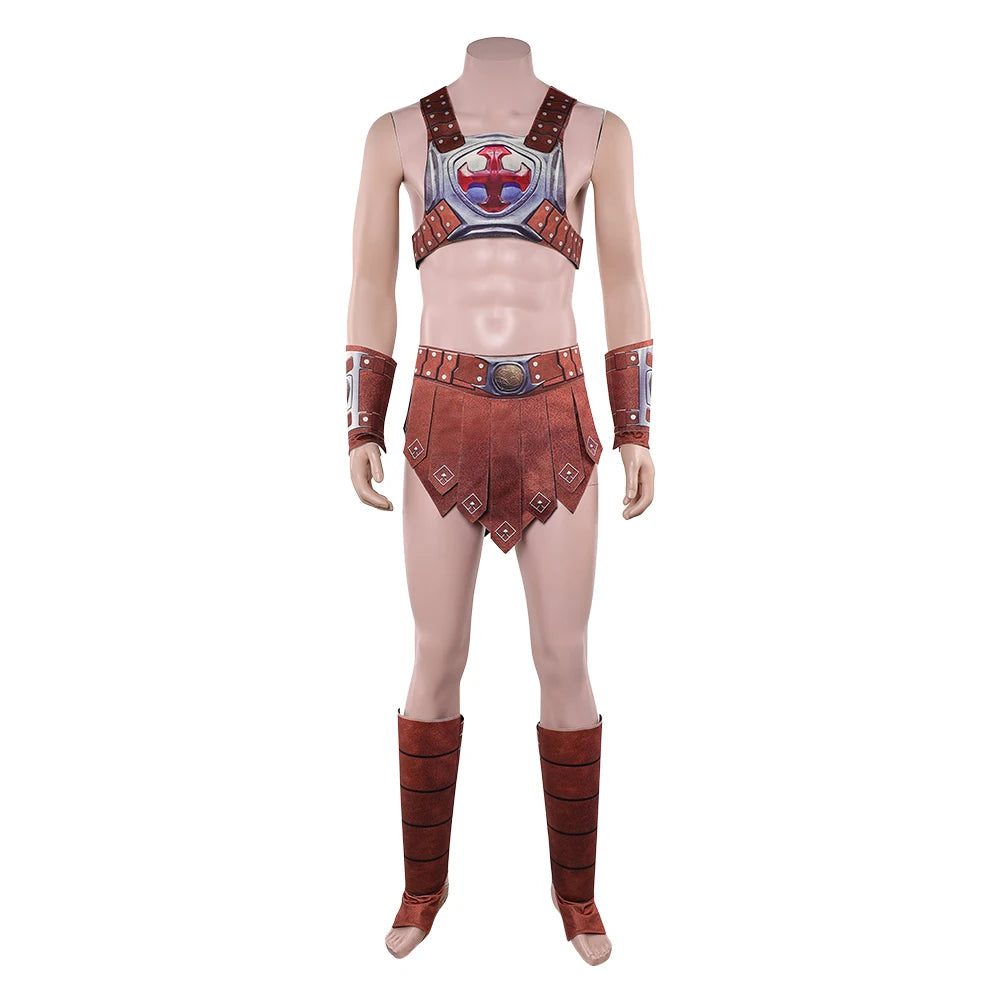 Disguise He Cosplay Man Costume Top Vest Skirts Wristband 2026 Movie Universe Roleplay Disfraz Carnival Suit Halloween Outfits
