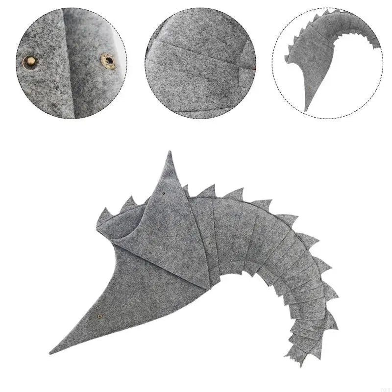 Gray Witch Hat Women Halloween Party Wizard Hat Cosplay Costume Hat Headgear Y08E - product image 2