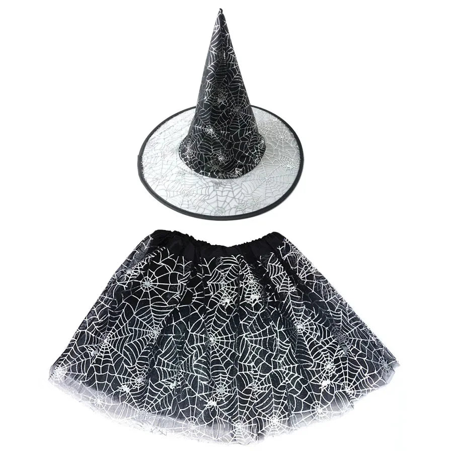 Witch Costumes for Children Kids Wizard Hat Costume Girls - product image 20