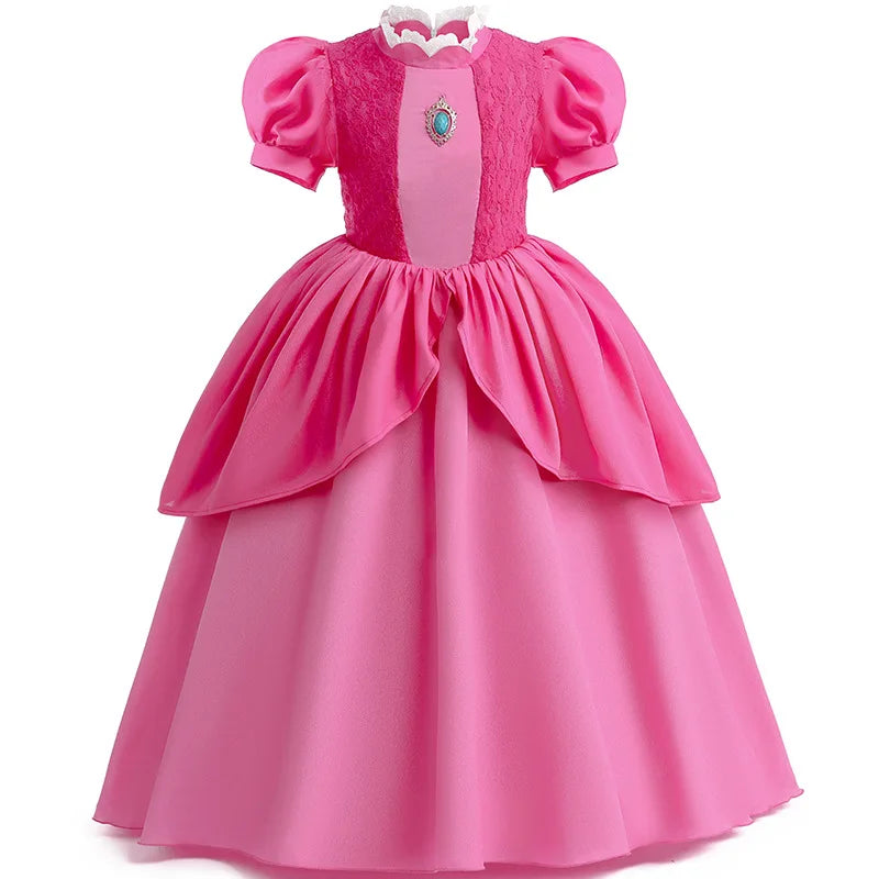 Kids' Pink Video Game Princess Halloween Costume