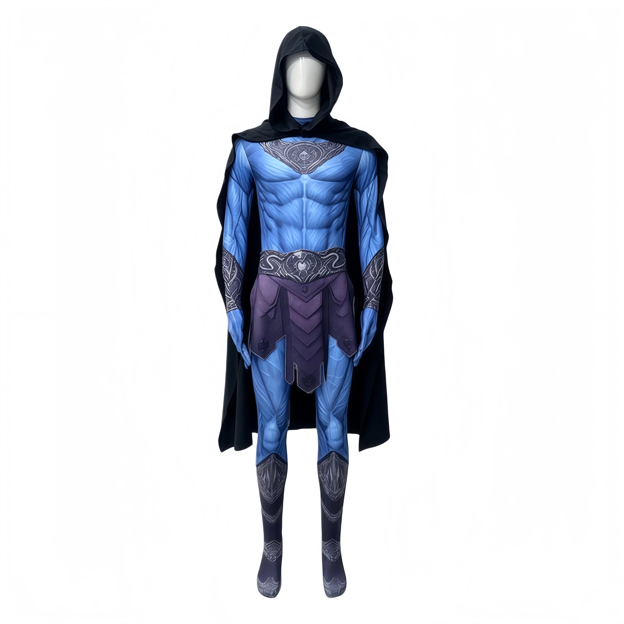Deluxe Cosmic Giant Skeleton King Costume Cosplay Adult Supervillain Disguise Halloween Costume For