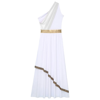 Women's Greek Ancient Princess Deity Queen Flowy Tulle Chiffon Costume - alternate view 2