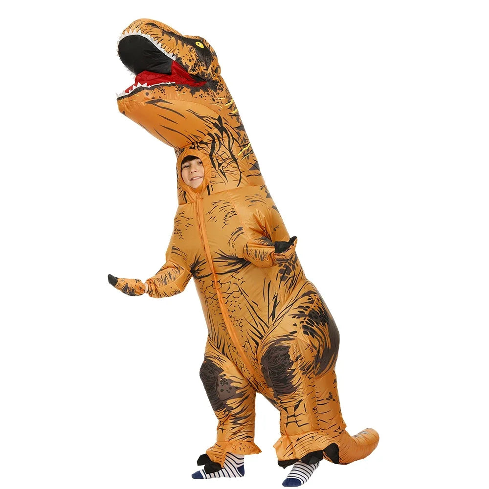 Dinosaur Inflatable Costume Full Body Dinosaur Cosplay Costumes Funny Party Props Halloween Costume Adult - product image 3
