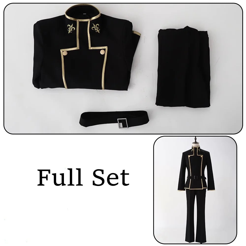 Lelouchh Lamperougee Costume Anime Costume DUDU-R Men School Uniform Costume Lelouchh - View 7