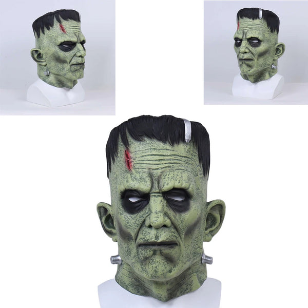 Frankenstein Mask Devil Monsters Cosplay Masks Zombie Mascarillas Evil Latex Masques Anime Face Mascaras - product image 1