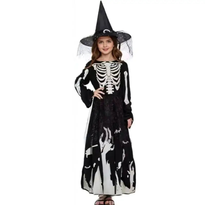 Girls' Witch Dress Costume - Black - product image - product image 6
