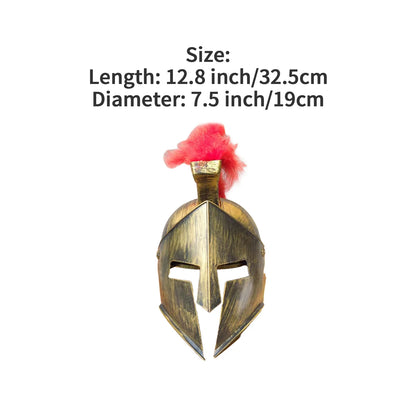 Medieval Knight Gladiator Helmet Spartan Mask Roman Warrior Greek Costume Helmet Headwear - View 3