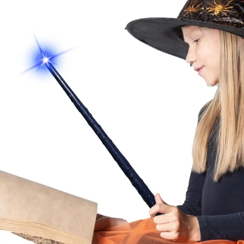 Lighting Up Wizard Wand Toys, Children Witch Props, Halloween Decorations, Party Costumes Accessories - product image 4