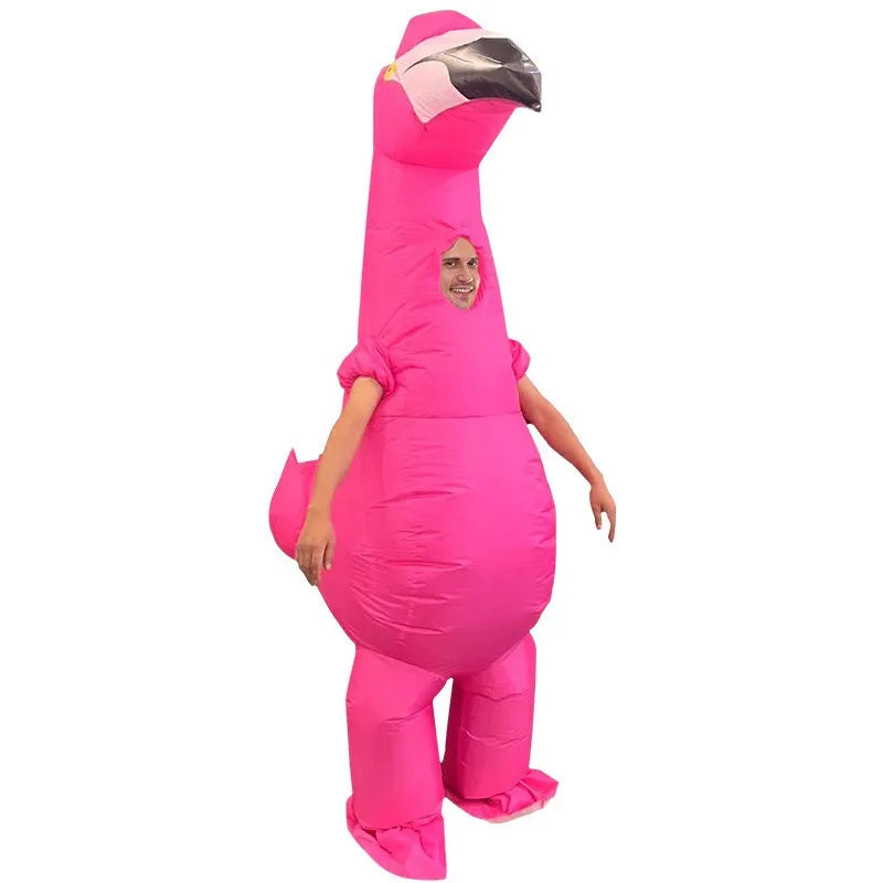Adult Inflatable Animal Costume Funny Walking Doll Performance Suit for Halloween Party Unique Themed Outfit