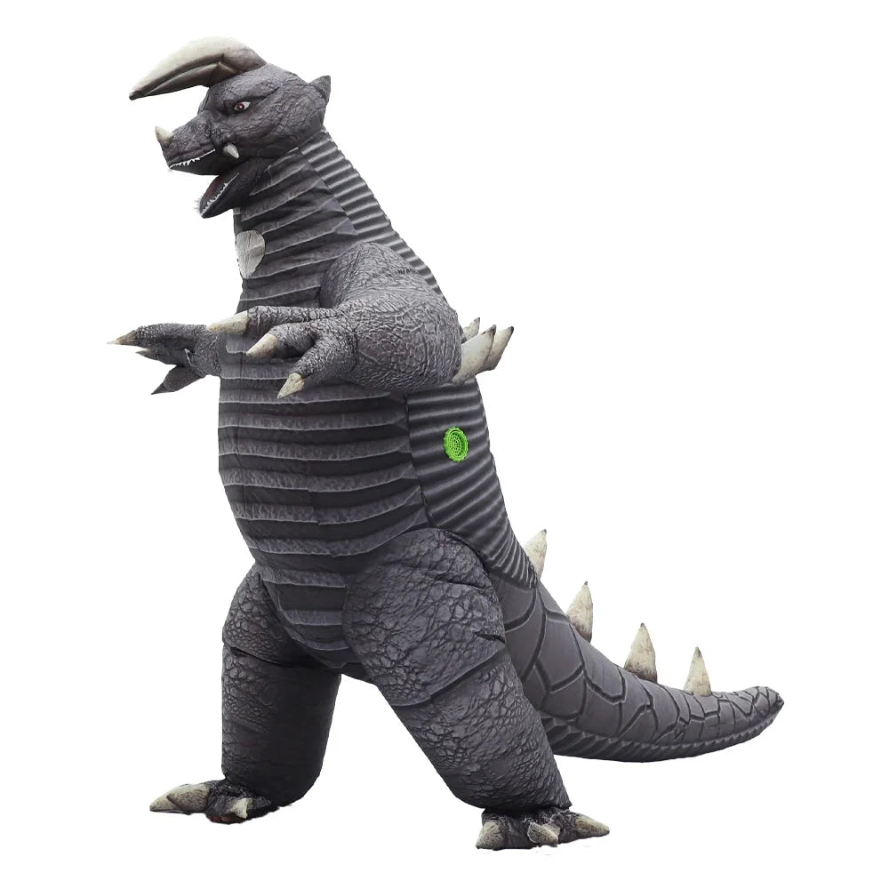 Adult Gray Monster Inflatable Costume – Halloween Party Mascot