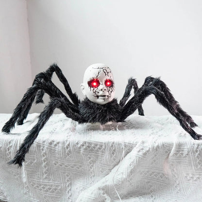Horror Animatronic Doll Face Spider Motion Activated Glowing Animatronic - alternate view 3