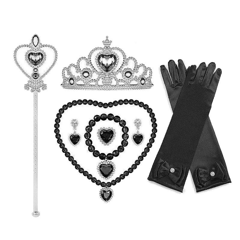 Kids' Girls Witch Vampire Dresses Clothes Dress Up Clothes for Costume - alternate view 19