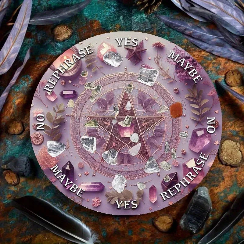 Crystal & Star Astrology Pendulum Divination Mat