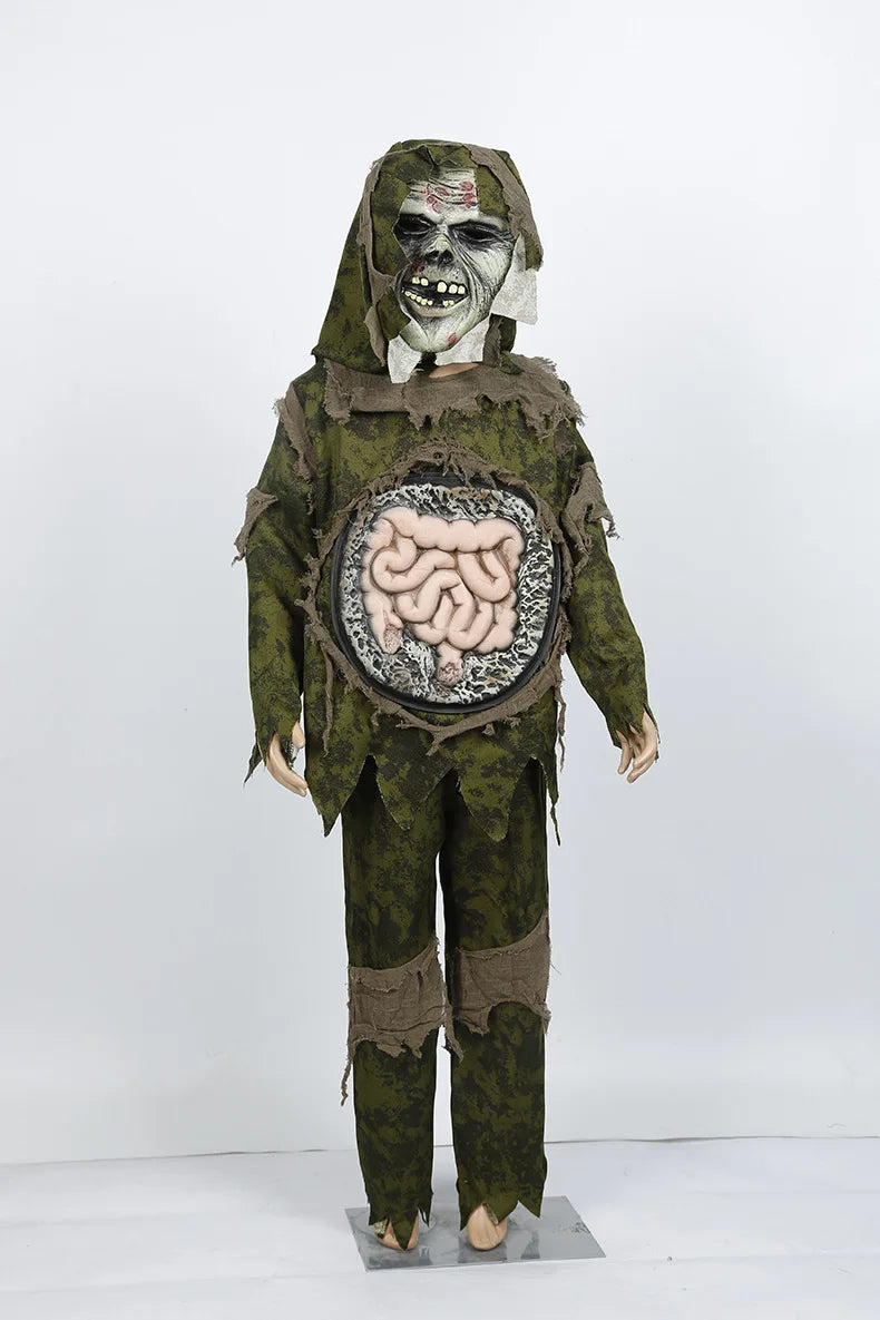 Halloween Costume Purim Costume Horror Style Play Boys Girls Garment Anime Zombie Suit - Suit 1 / L