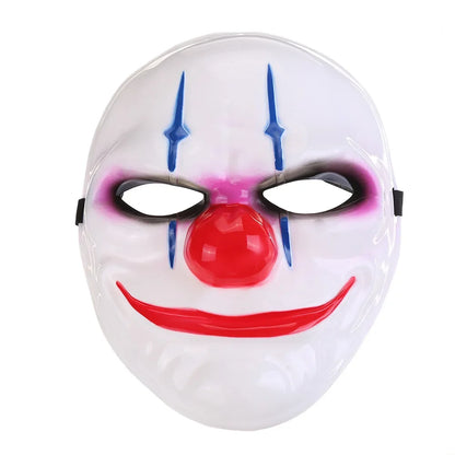 Clown Masks Payday 2 Cosplays Mask Scary Clowns Mask Halloween Horrible Mask Graffiti - View 7