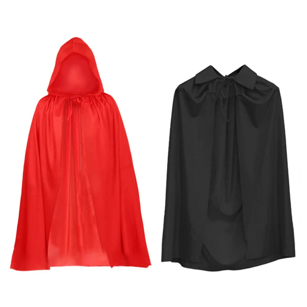 Kids' Witch Scary Vampire Red Black Vampire Long Costume