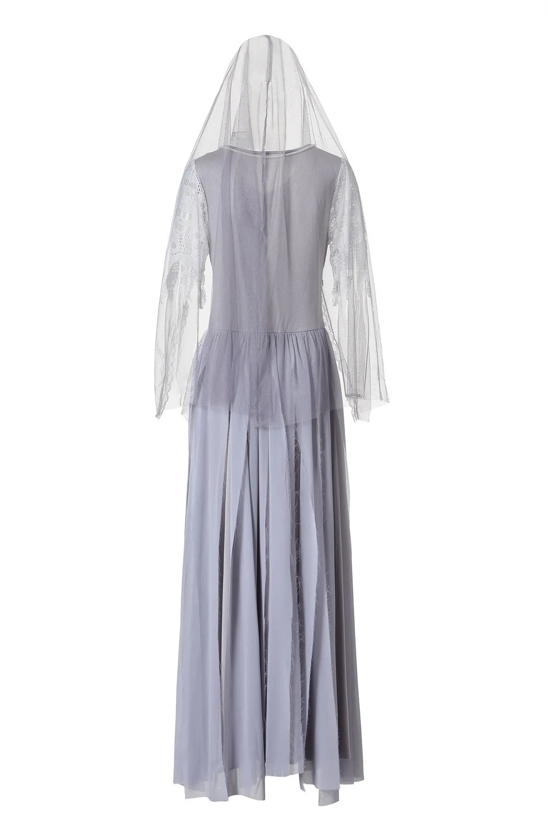Adult Womens Spooky Spectral Bride Dress Halloween Themed Roleplay Outfit For - product image 2