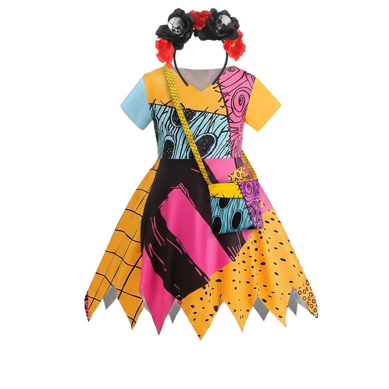 Kids' Sally - The Spooky Holiday Skeleton Costume - alternate view 7