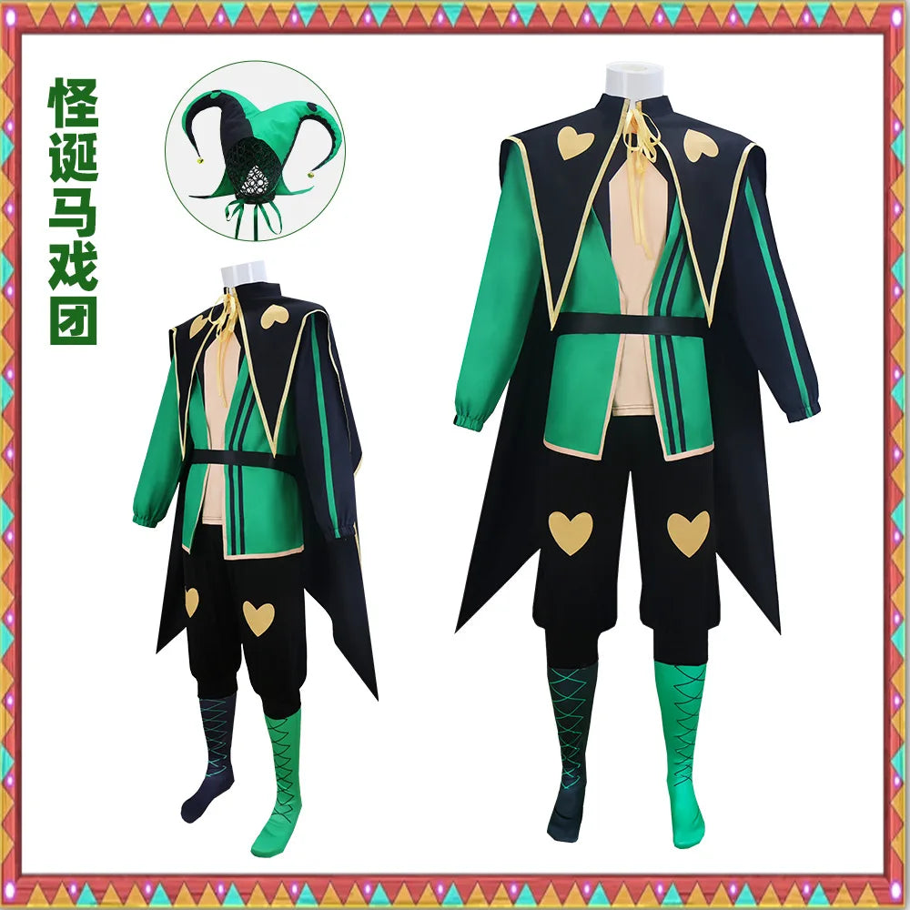 Anime Freak Circus Cos Costume Circus Clown Role Game Uniform Anime - product image 3