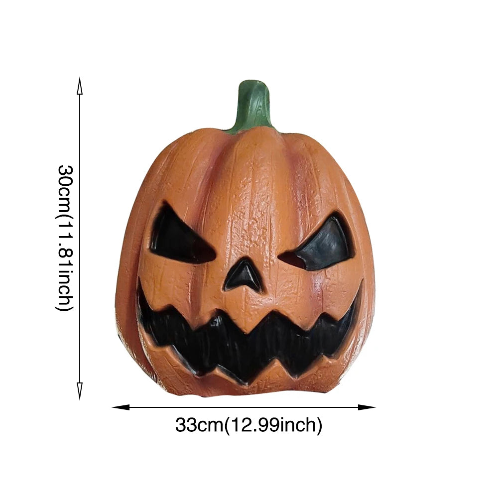 Latex Full-Face Pumpkin Halloween Mask - product image 5