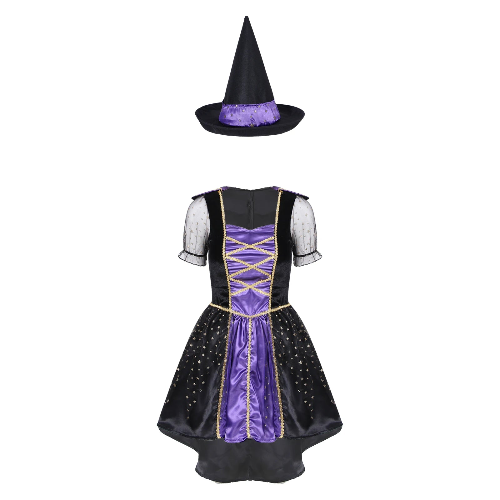 Women's Witch Queen Magic Easter Demon Vampire Bride Death Costume - alternate view 5