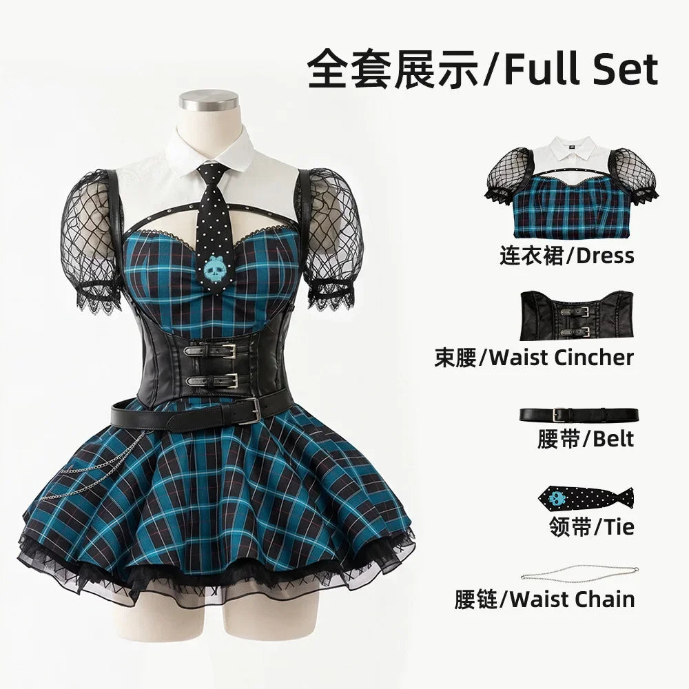 Women's Frankie Stein-Inspired Monster High Costume – School Uniform