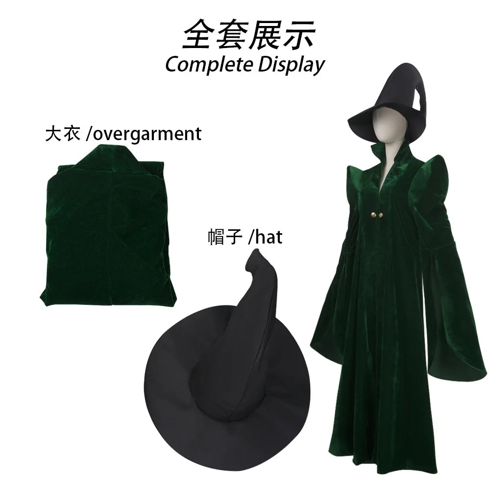 Professor Severus Snape Costume Magic Boarding School School Black Cape Shirt Suit Into Human Robe - C / S