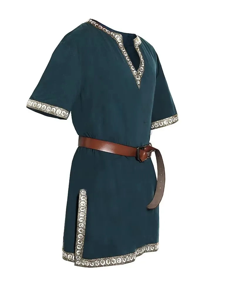 Medieval Shirt Costume T Shirt Child Boys Girls Vikings Pirate Shirt Knight Cotton
