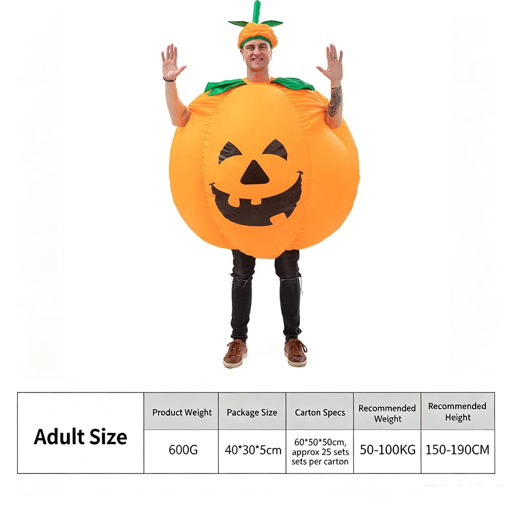Pumpkin Halloween Inflatable - Size One Size - product image 6