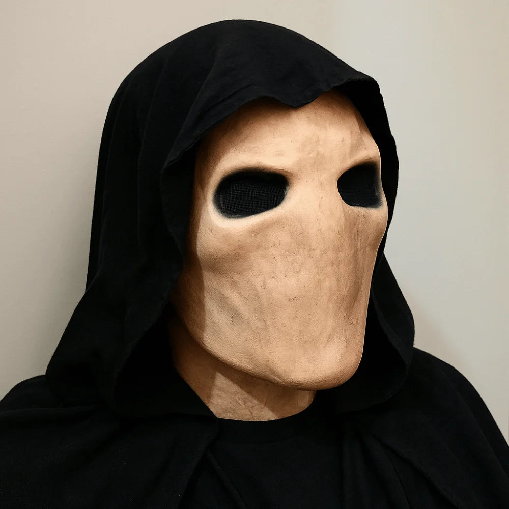 Faceless Man Halloween Slenderman Mask Dress Up Non-toxic Alien Skull Latex Helmet - View 2