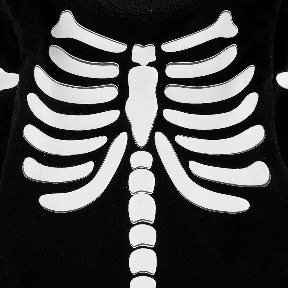 Kids Halloween Skeleton Pajama Costume Set, 10 Years