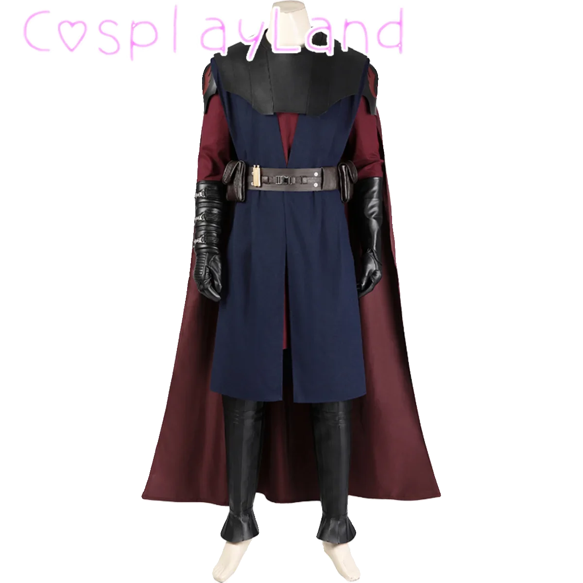 Men's Men Force-Sensitive Knight New Outfit With Red Cape Outfit Comic Con Costume - alternate view 6