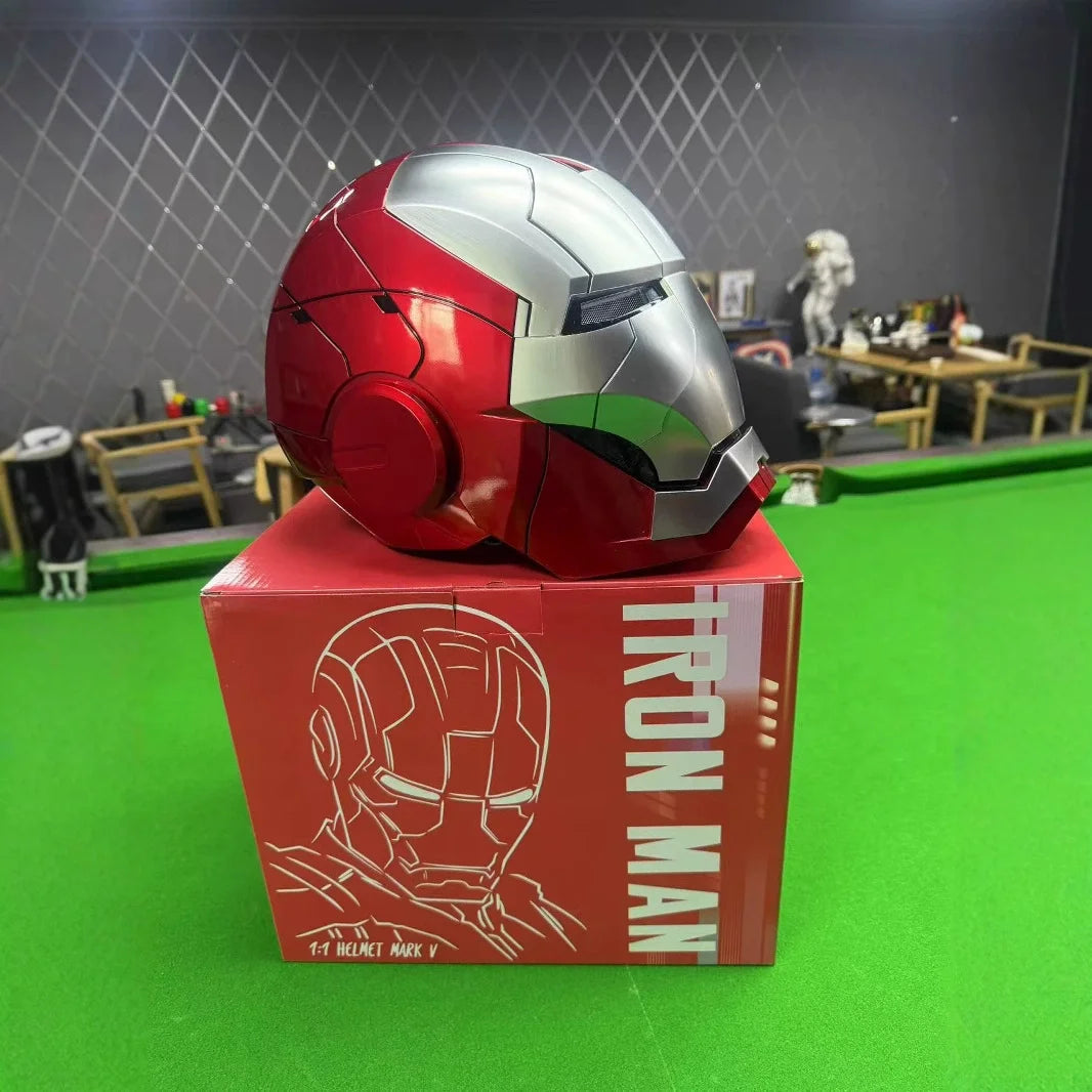 Iron Man Mk5 Helmet Electric Mk50 Cosplay Multi-Piece Opening And Closing Helmet Voice Control Eyes Model - product image 2