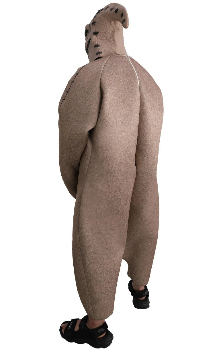 Oogie Boogie Man Jumpsuit with Mask Costumes Movie Character Costume