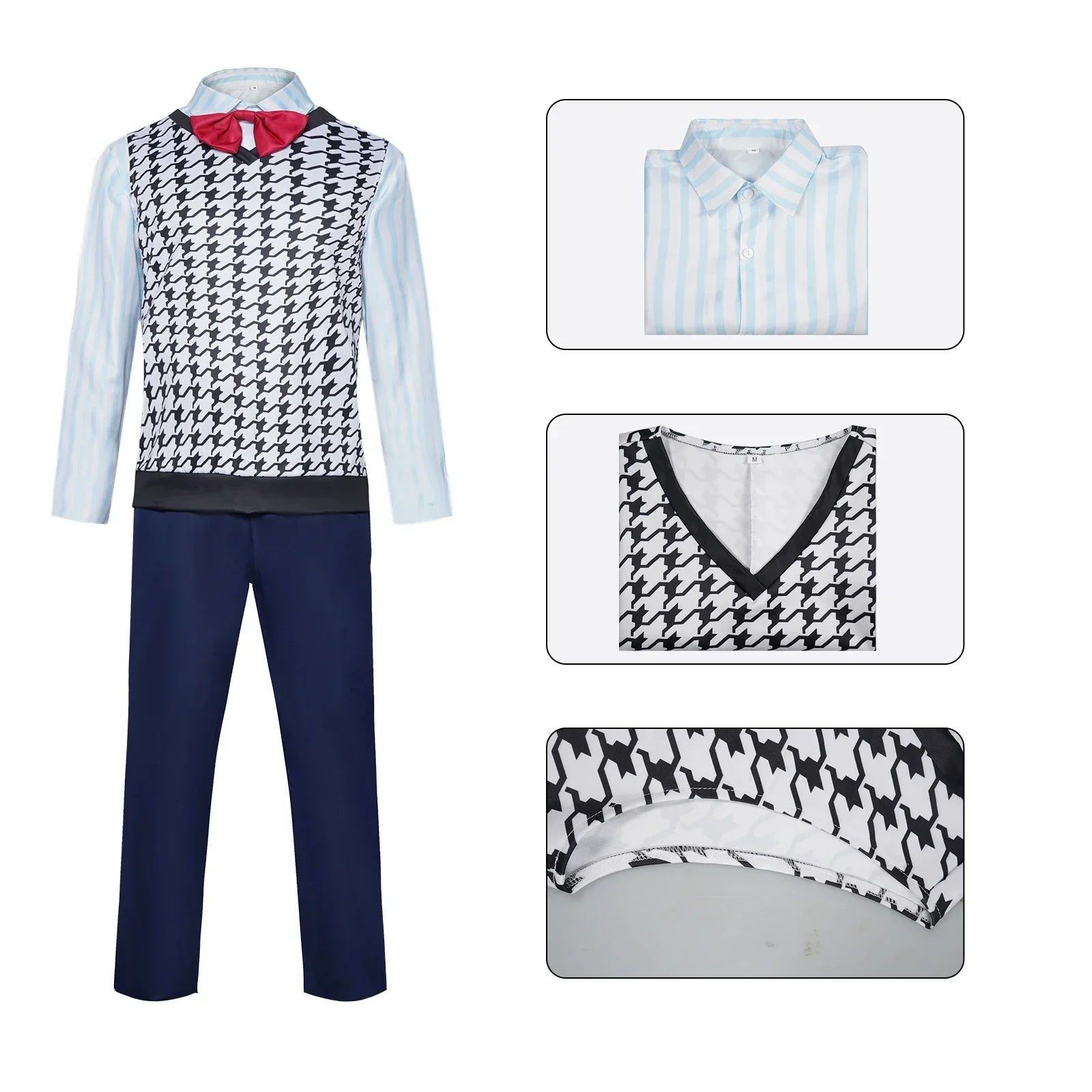 Cartoon Inside Out Fear Halloween Costume for Adults - product image 5