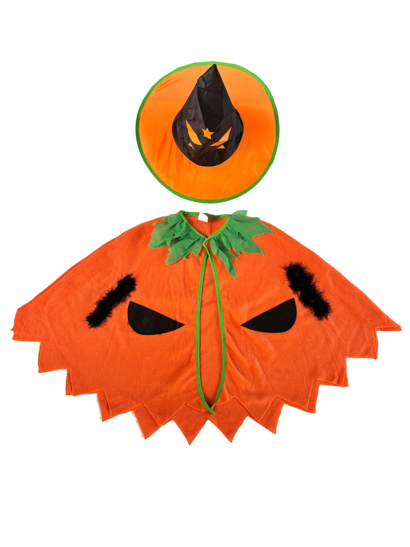 Halloween Girls Party Costume Cosplay Pumpkin Witch Dress Up Clothing Kids Birthday Festival Performance Clothes